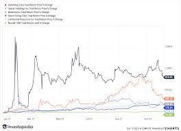 the top and bottom 5 stocks of 2021