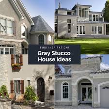 Gray Stucco House Ideas And Inspiration