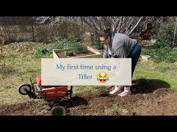using a tiller to remove gr for a
