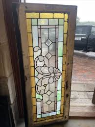 Sg 4087 Antique Stained Glass Transom