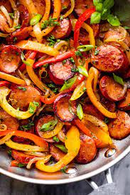 sausage and peppers skillet recipe