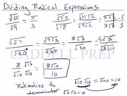 Learn How To Divide Radical Expressions