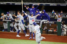 Dodgers win Game 5, on brink of first ...