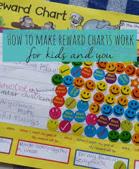 How To Get Kids Reward Charts To Work Bubbablue And Me