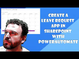 leave request form with sharepoint and