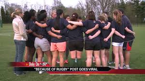 notre dame women s rugby team become a