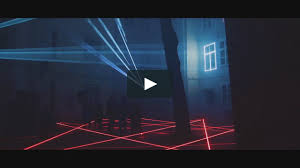 Laser Symphony Is A Site Specific Interactive Laser Mapping