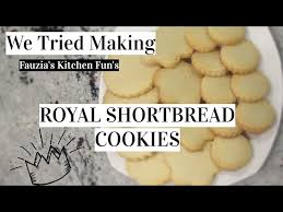 kitchen fun royal shortbread cookies