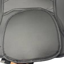 Black Faux Leather Car Seat Covers