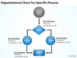 Organizational Chart For Specific Procee Ppt Business Plan