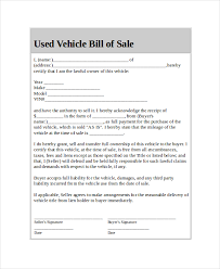 13 Alabama Vehicle Bill Of Sale Profesional Resume
