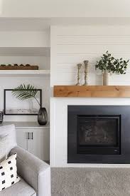 Fireplace Surround Blackened Steel