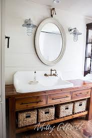 Console Table Turned Sink Vanity