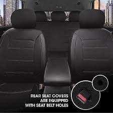 Autocraft Seat Cover Black Faux