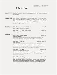 Sample Resume For Education Field Valid Sample Resume Pharmacist
