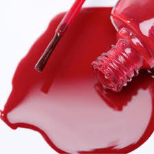 how to clean spilled nail polish tips