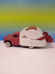 red structo sanitation toy truck