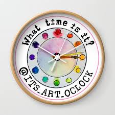 It S Art O Clock Wall Clock By