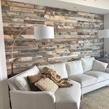 Wood Walls Living Room