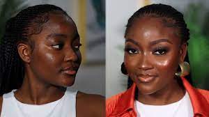 black makeup transformation you