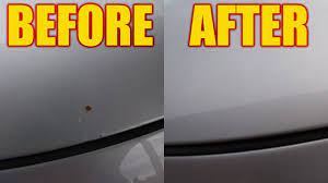 Do your car paint repair now before it mushrooms into a huge expense. How To Fix A Rock Chip Rust Spot Youtube