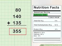 3 Ways To Calculate Food Calories Wikihow