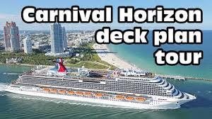 carnival horizon cruise ship deck plan
