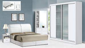 5 piece bed room set brs8011 white