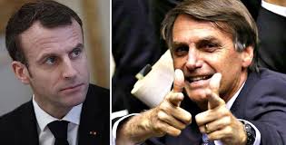 Both finalists have also profited from propaganda. Macron Attacks Bolsonaro Over Meme Comparing Elderly 1st Lady To Jair S Young Hottie Investing Matters