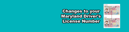 maryland driver s license number format