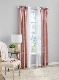 Mainstays 4 Piece Embroidered Curtain