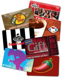 The top 4 food delivery service gift cards: 25 Fast Food Dining Gift Cards The Balloon Bag