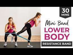 30 minute resistance band leg workout