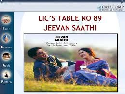 Ppt Lics Table No 89 Jeevan Saathi Powerpoint