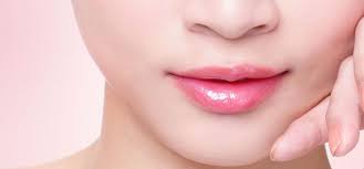 soft pink lips naturally