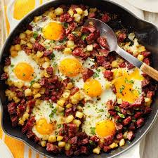 corned beef hash and eggs recipe how