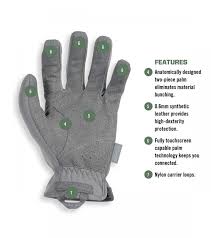 Gloves Mechanix Fastfit Wolf Grey