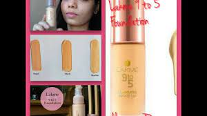 lakme 9to5 flawless makeup foundation