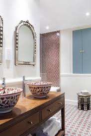 Interior design rendering of moroccan bathroom. Moroccan Bathroom Ideas Houzz