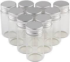25ml Empty Seal Jars Glass Bottle With