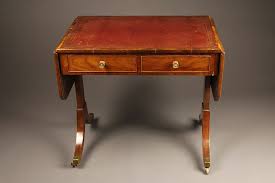 Antique English Rosewood Sofa Table
