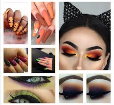 20 halloween makeup and nail design