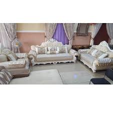 light brown 7 seaters sofa chairs