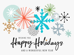 Happy Holidays Wishes Clipart, HD Png Download , Transparent Png Image -  PNGitem