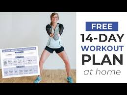 Challenge Home Workout Plan