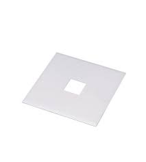 This white portfolio ceiling medallion is versatile and easily installed backdrop for any ceiling fan or lighting fixture for an understated look. Elitco Lighting Tkacp Mw Signature Matte White Track Junction Box Cover Plate Ceiling Light