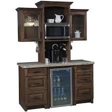 how to set up a coffee bar cabinet