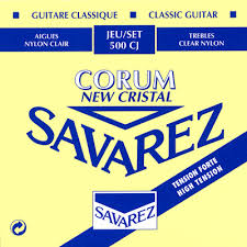 Savarez 500cj New Cristal Corum Ht Classical Guitar Strings Full Set