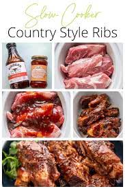 slow cooker country style ribs