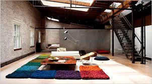 in soho large scale felted wool for a